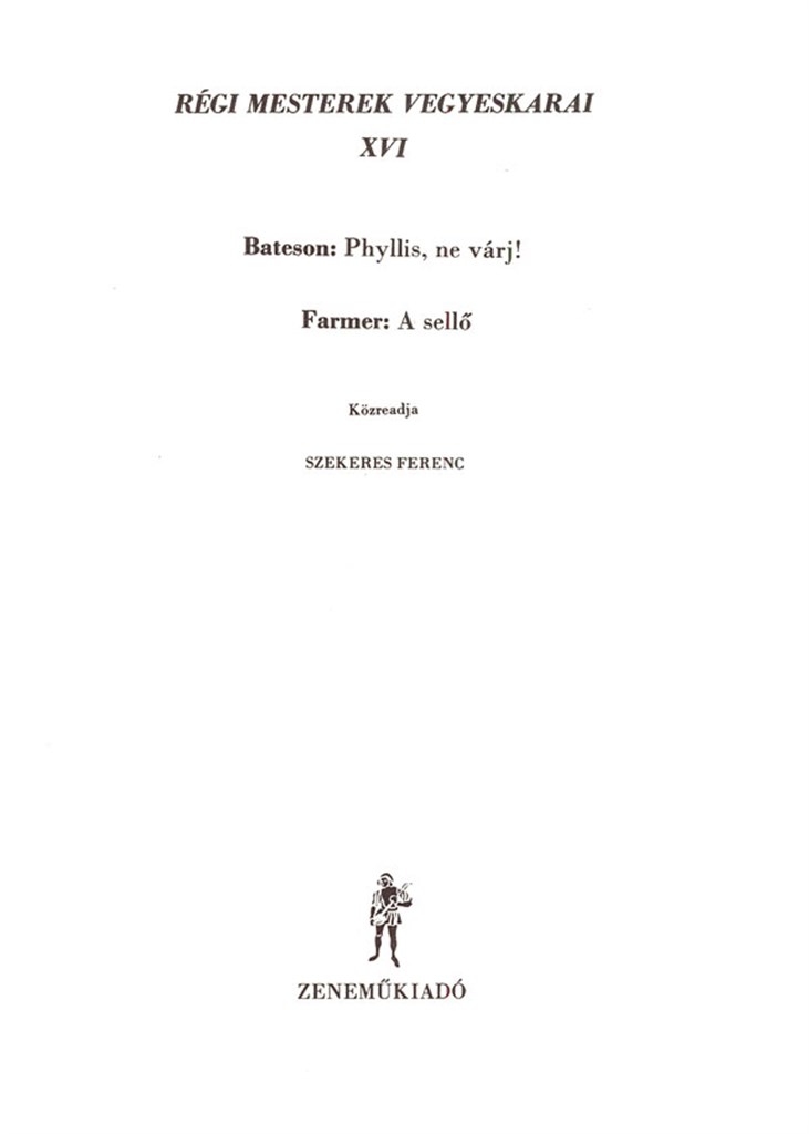 Old Masters' Mixed Choruses V16